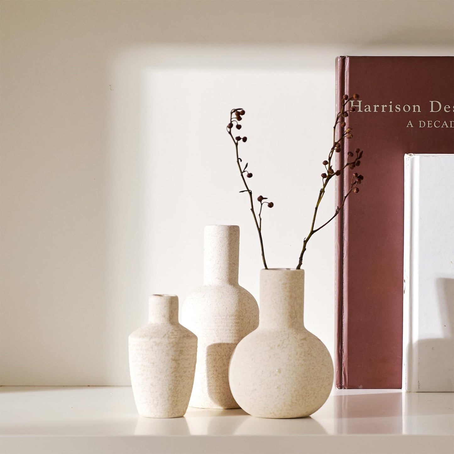 Ceramic Decorative Vase Set of 3