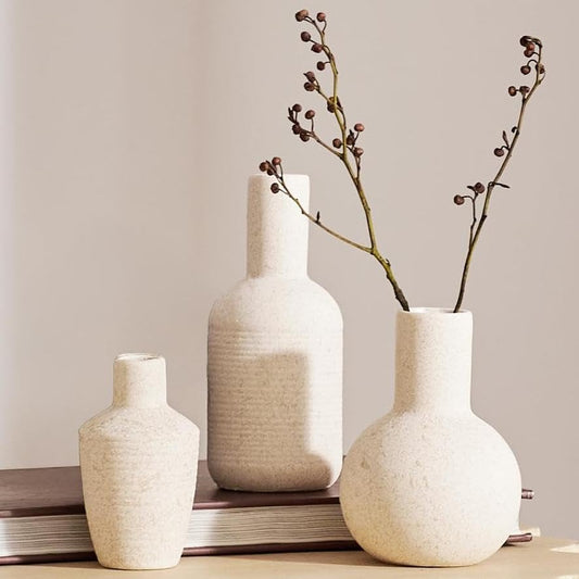 Ceramic Decorative Vase Set of 3