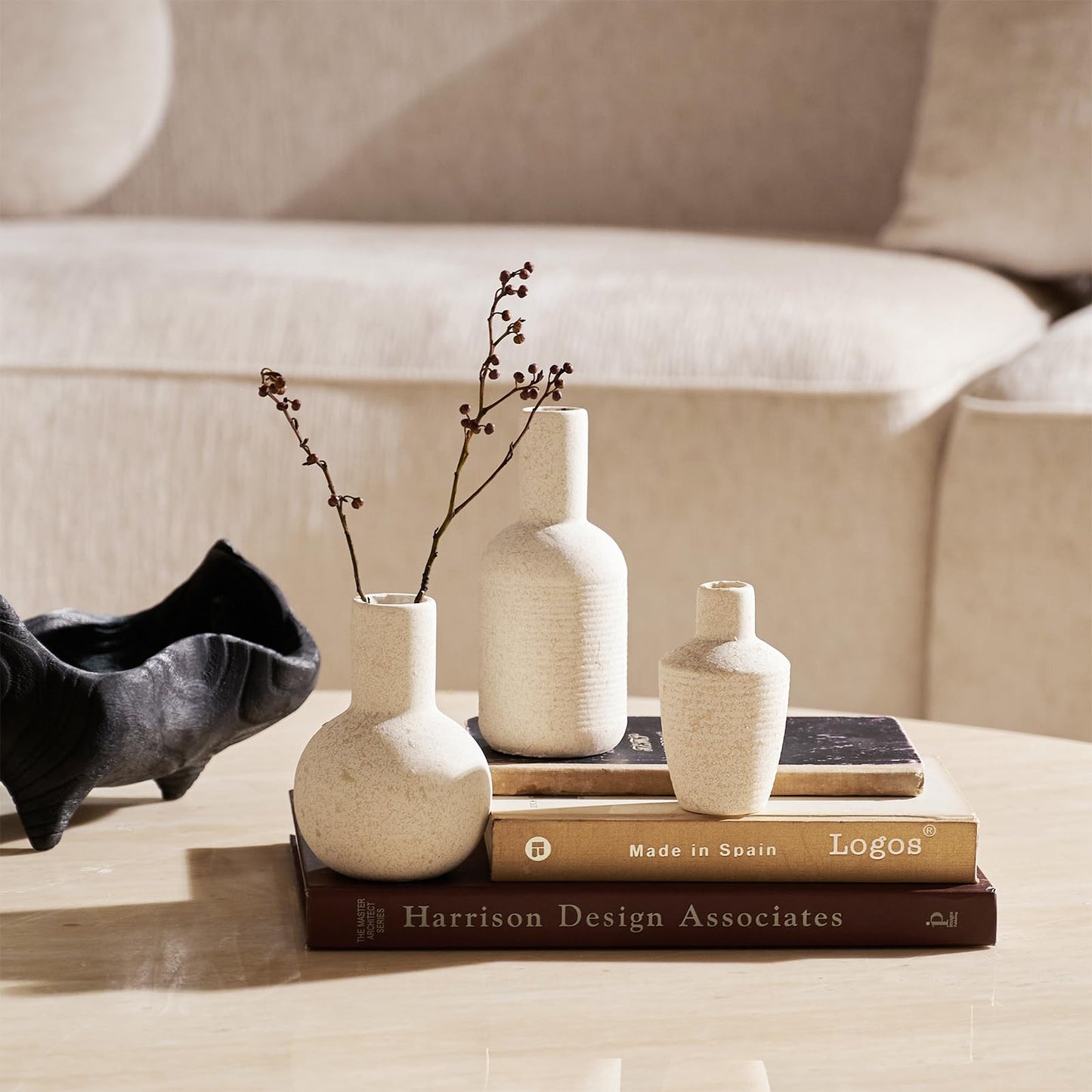 Ceramic Decorative Vase Set of 3